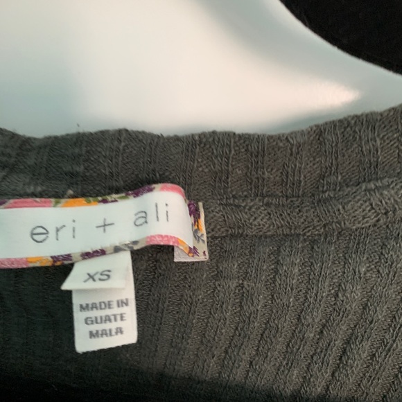 Anthro Eei and Ali pullover fringe tassel top - Picture 2 of 3